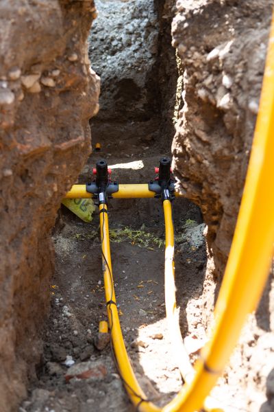 Propane Piping in Roswell